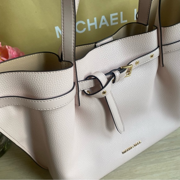 Michael Kors Large Emilia tote bag purse blush pink - Picture 6 of 13